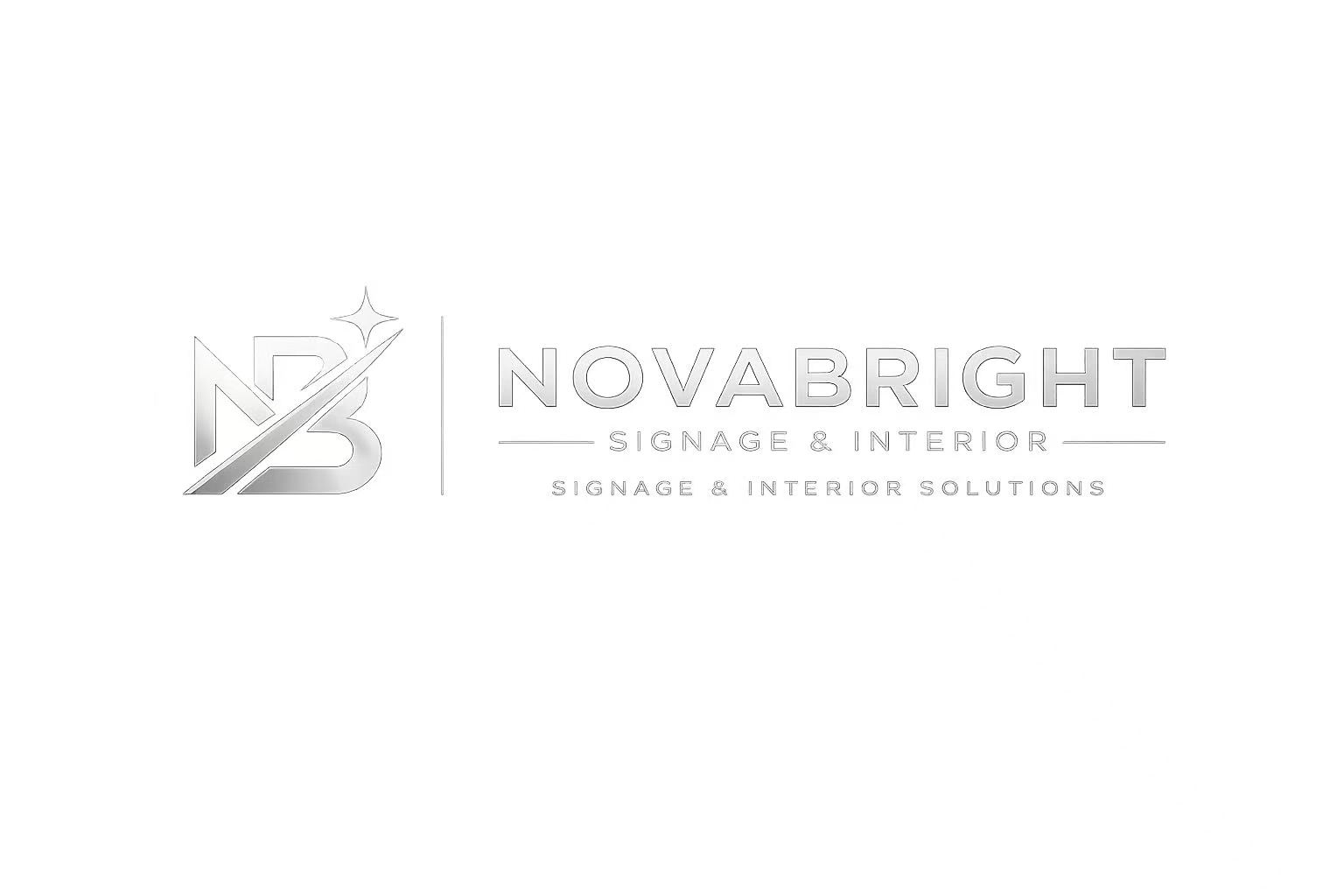 NOVABRIGHT Signage and Interior logo